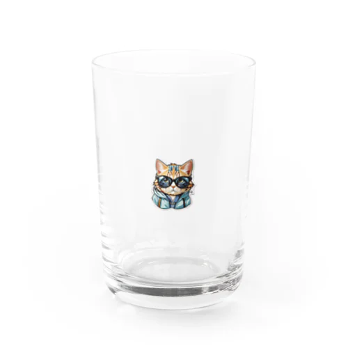 サングラス猫2 Water Glass