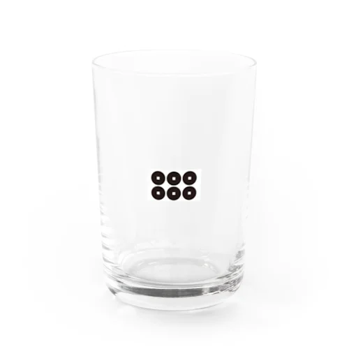 六文銭グッズ Water Glass