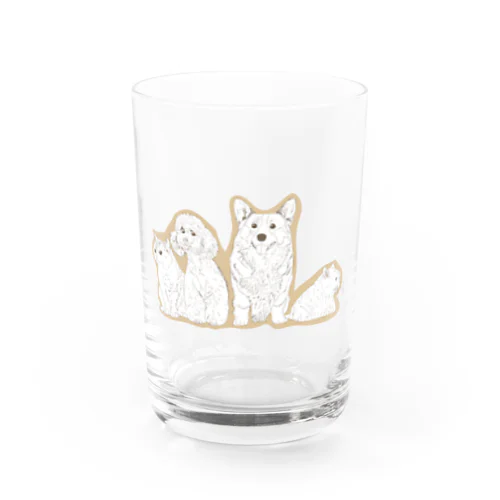 犬猫 Water Glass