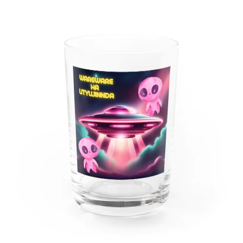 PINK宇宙人 Water Glass