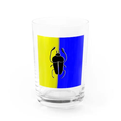 scarab Water Glass