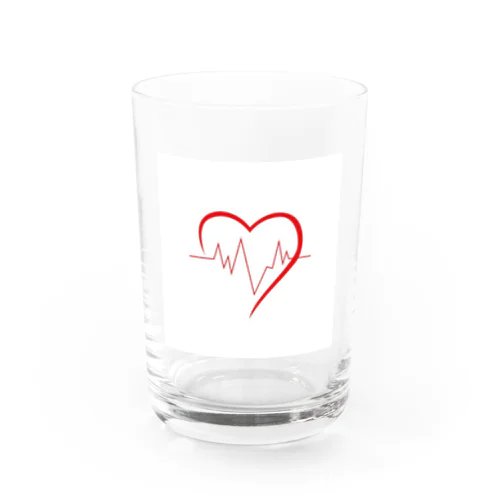 心拍数heart Water Glass