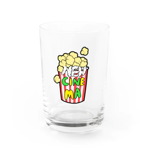 NEW CINEMA Popcorn Water Glass