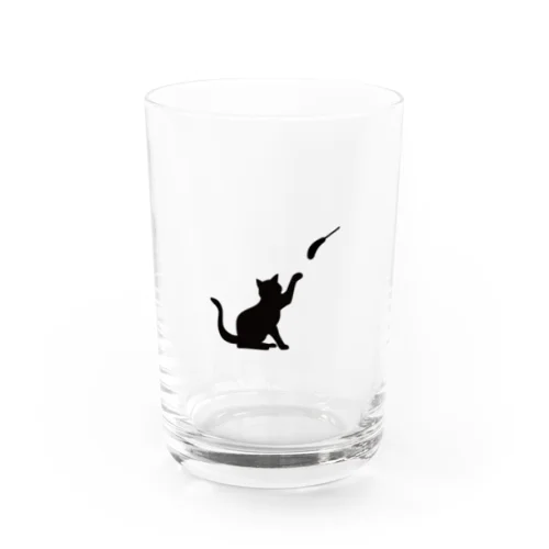 ネコじゃらしBK Water Glass