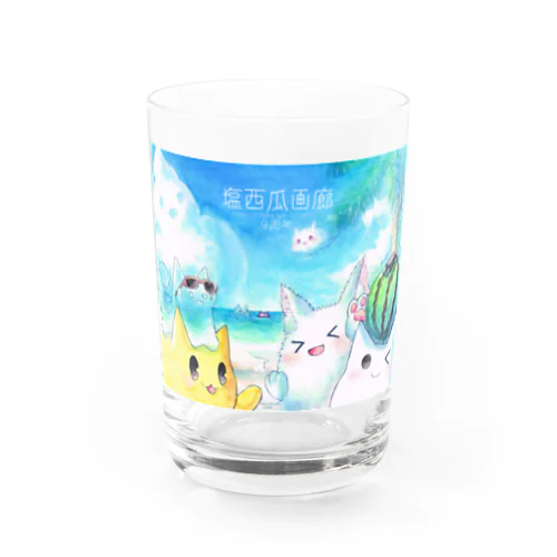 サイト９周年記念イラスト Water Glass