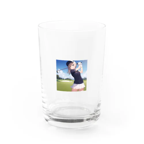 ゴルフ女子「えりりん」グッズ Water Glass