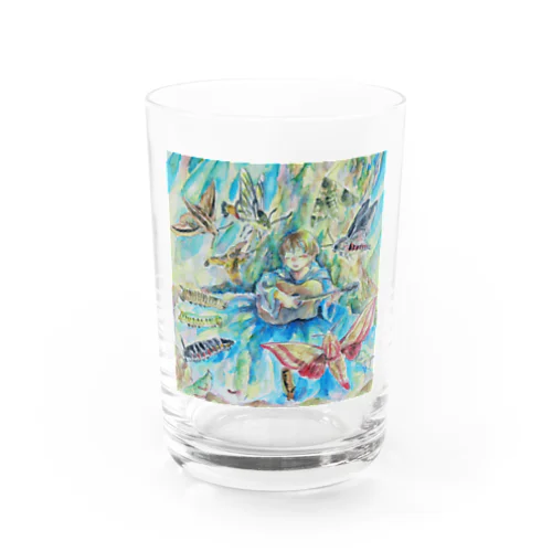 スズメガの森 designed by クスノキ陽菜 Water Glass