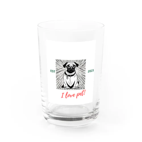 Dog　ペット好き⑥ Water Glass