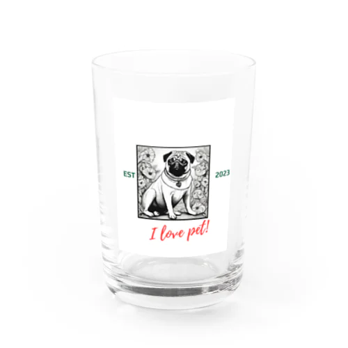 Dog ペット好き⑦ Water Glass