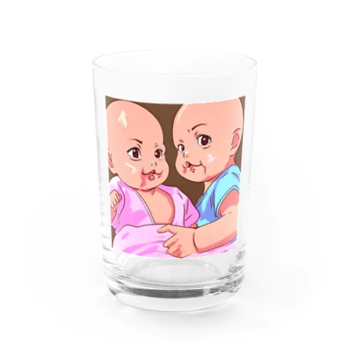 やんちゃな赤ん坊 Water Glass