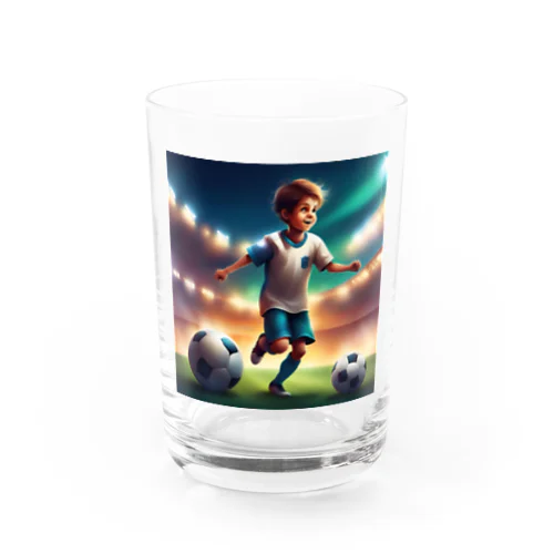 サッカー小僧 Water Glass