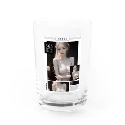 美女 図鑑（雪肌） Water Glass