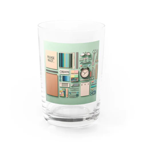 文房具大好き❤緑色01 Water Glass