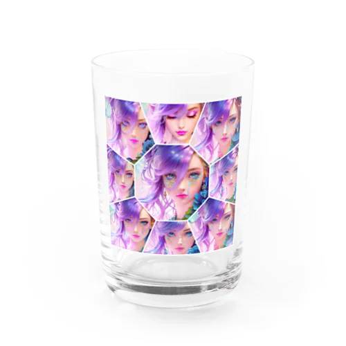 universal mermaid Sally Water Glass