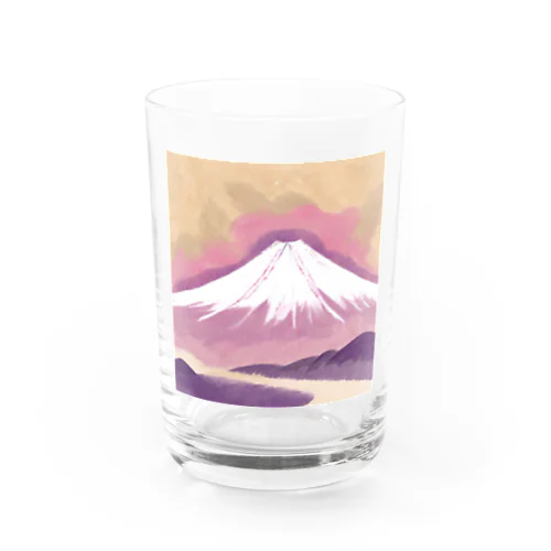 まうんとふじ Water Glass