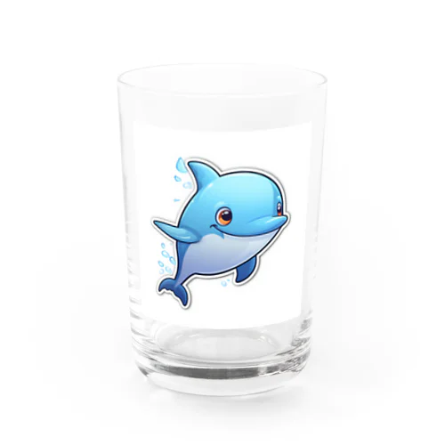 イルカくん Water Glass