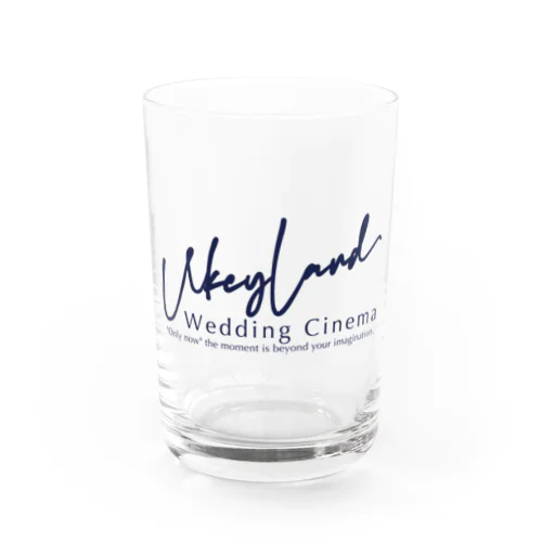 UKEY LAND LOGO  Water Glass