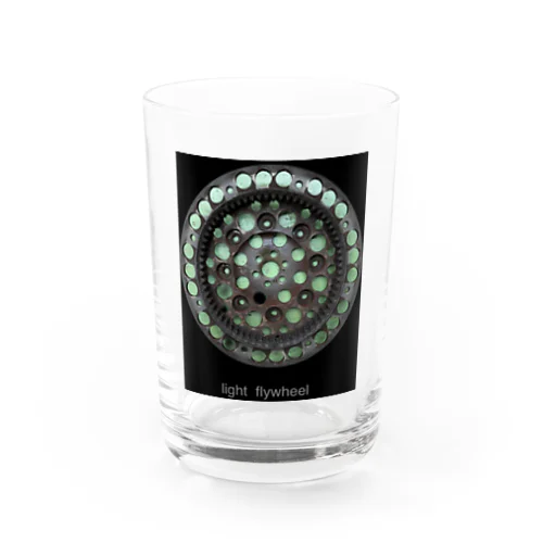 flywheel Water Glass