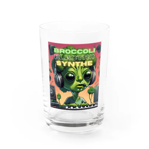 🥦ベジロック「ブロッコリくん」🎸 Water Glass