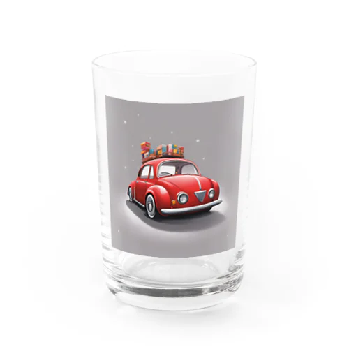 あかい車グッツ Water Glass