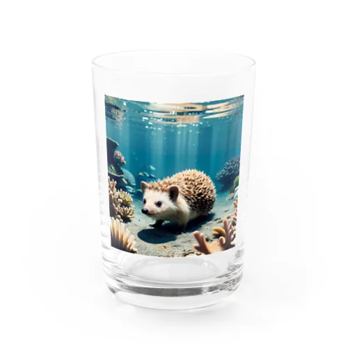 サンゴハリネズミ Water Glass