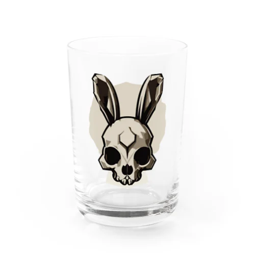 ウサギ骸骨 Water Glass