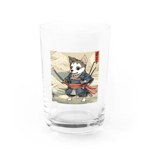 浮世絵犬侍！犬だからってナメてると痛い目にあうぜ～ Water Glass