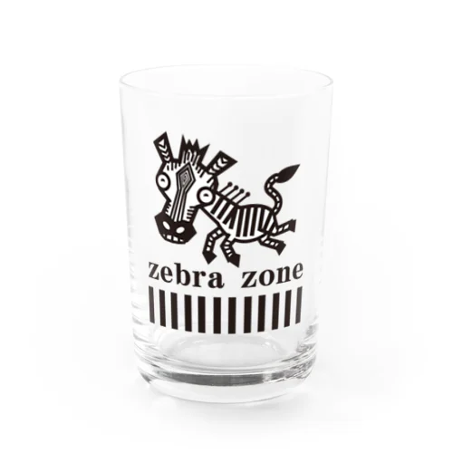 zebra zone Water Glass