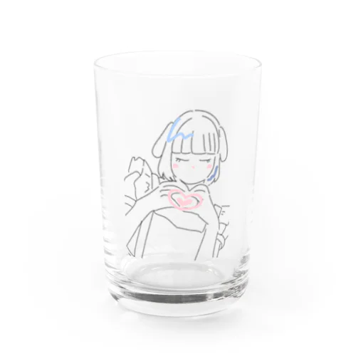 めいどさんちぇき Water Glass