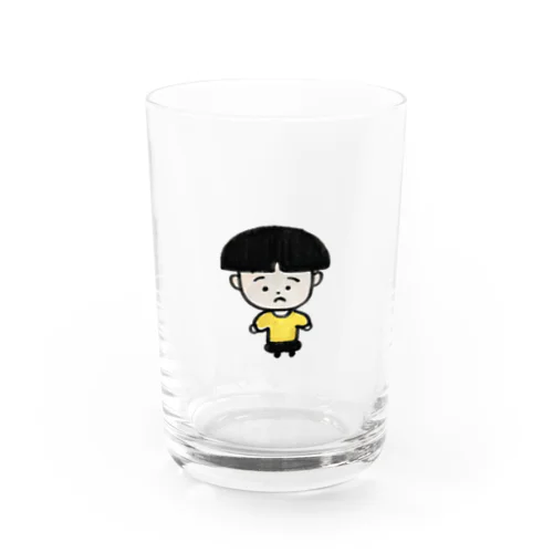 こまった　ちっち Water Glass