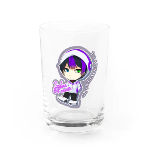 佐伯海璃１周年グッズ Water Glass