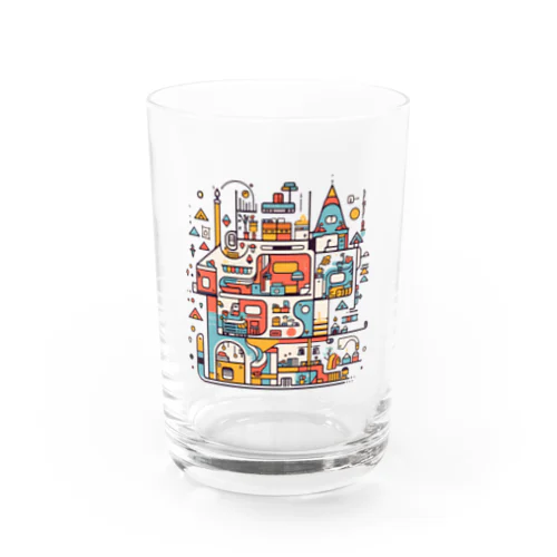 ポップな建物２ Water Glass