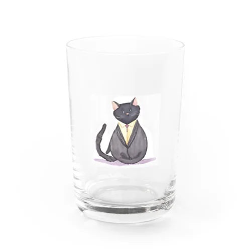 スーツ猫 Water Glass