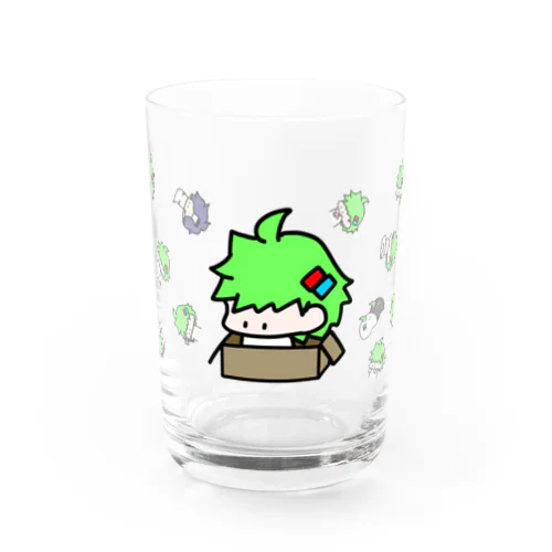 わくだんぼーるグラス Water Glass