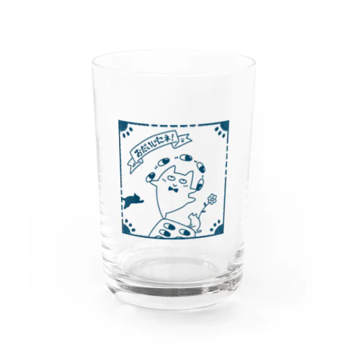 のぞきぬこのお薬手玉♪ Water Glass