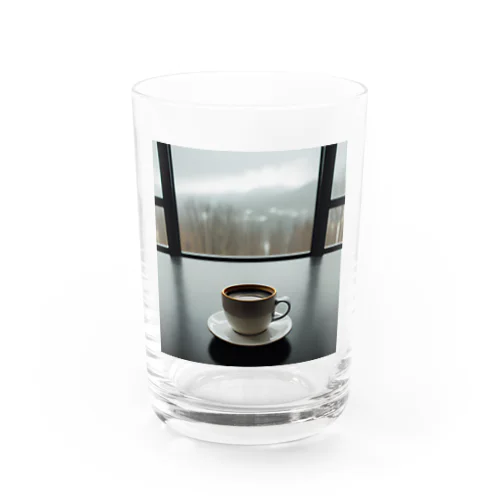 coffee Time Water Glass