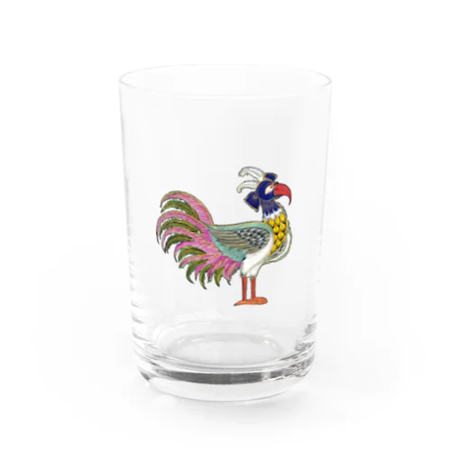 伝説上の神話の鳥 Water Glass