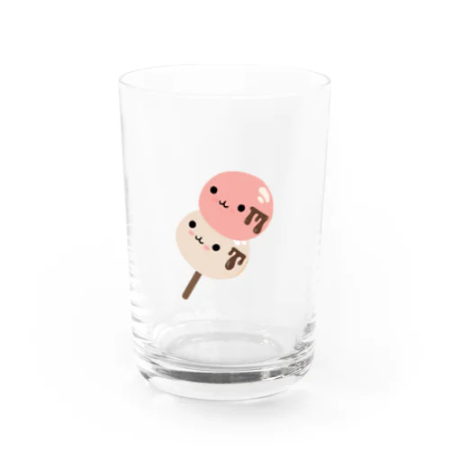 みたらし団子のふたたまちゃん Water Glass