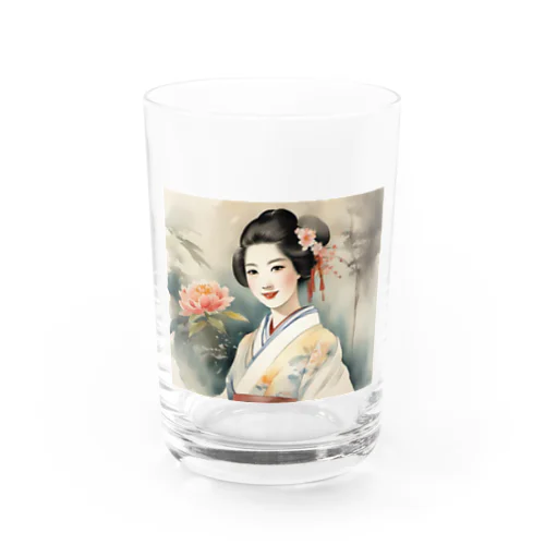 日本人女性魅 Water Glass