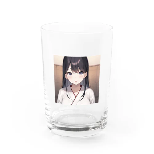 巫女さん Water Glass