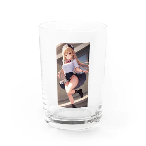 ミニスカート女子 Water Glass