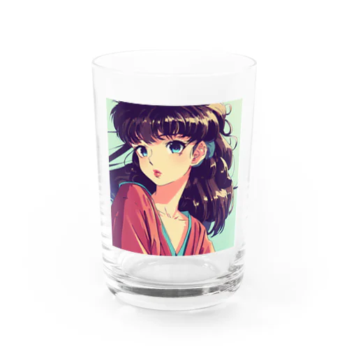 昭和レトロな少女、レト子。  Water Glass