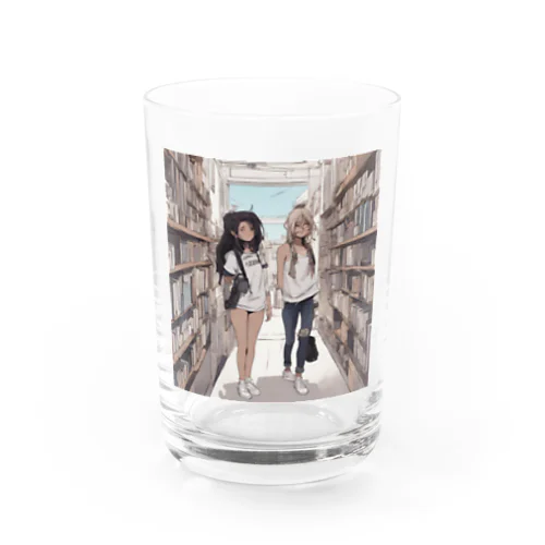 見ててマジ合格するから Water Glass