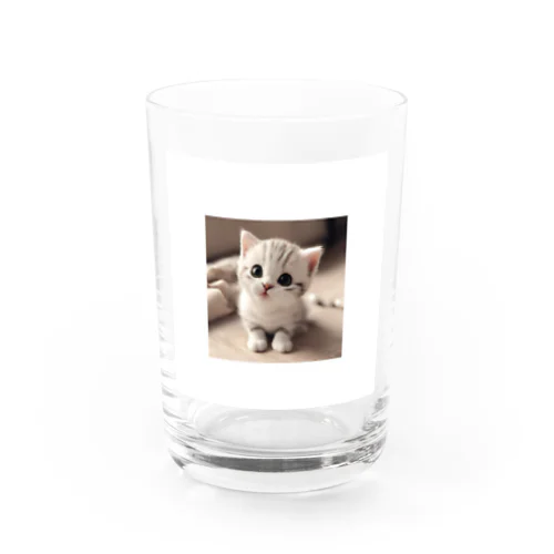 キュートな猫のイラストグッツ Water Glass