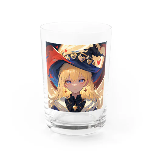 魔女イラストグッズ Water Glass