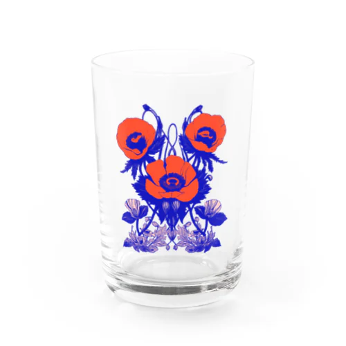 magic flower Water Glass