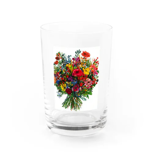 花束とまごころ Water Glass