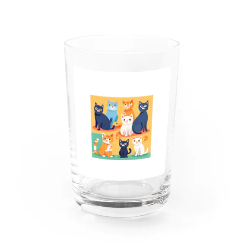 猫ちゃんグッズ Water Glass