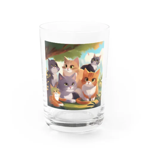 猫ちゃんグッズ Water Glass