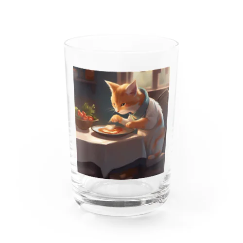 猫ちゃんグッズ Water Glass